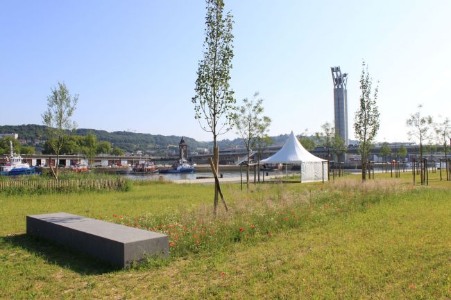 Location de tente prés du pont Flaubert a Rouen